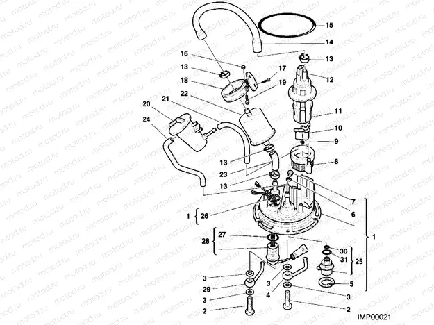 FUEL PUMP » TANK/SEAT
