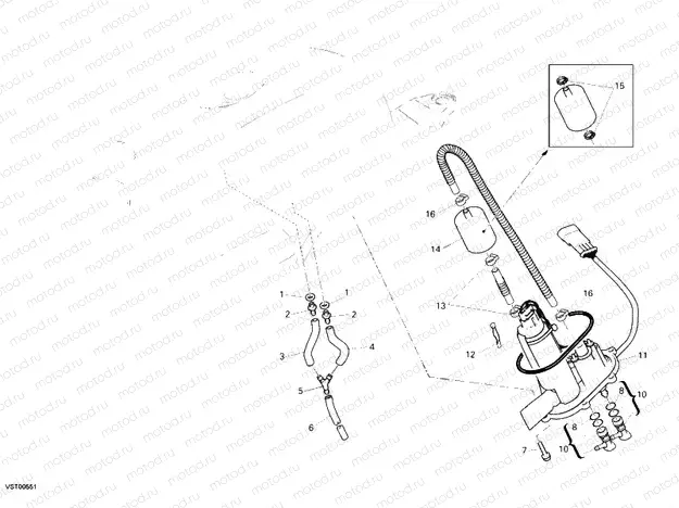 FUEL PUMP » TANK/SEAT