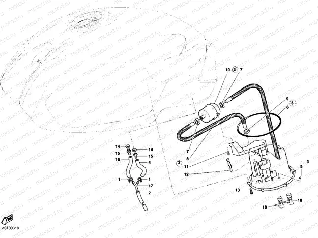FUEL PUMP » TANK/SEAT