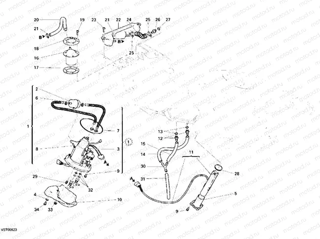 FUEL PUMP » TANK/SEAT