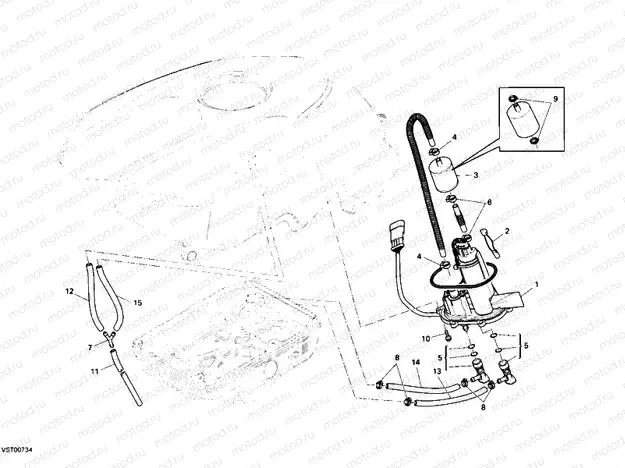 FUEL PUMP » TANK/SEAT