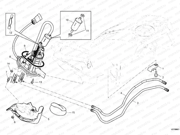 FUEL PUMP » TANK/SEAT