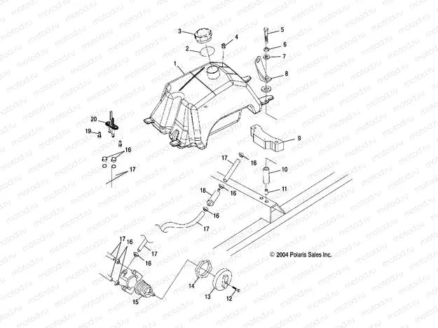 FUEL SYSTEM - A05CA32EA (4999200489920048B01) | FUEL SYSTEM - A05CA32EA (4999200489920048B01)