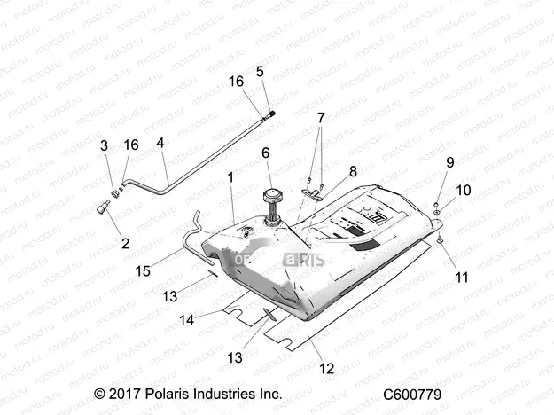 FUEL SYSTEM | FUEL SYSTEM, FUEL TANK ASM. - S20CBU5BSA/BSL (C600779)