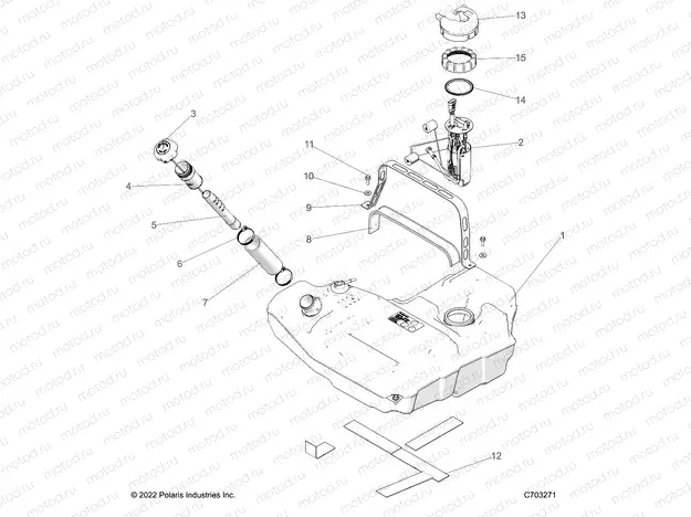 FUEL SYSTEM | FUEL SYSTEM, FUEL TANK - Z23RMD2KAK/AJ/BK/BJ (C703271)