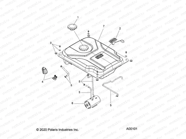 FUEL SYSTEM - P20GGGFNA/GGGGNA (A00101) | FUEL SYSTEM - P20GGGFNA/GGGGNA (A00101)