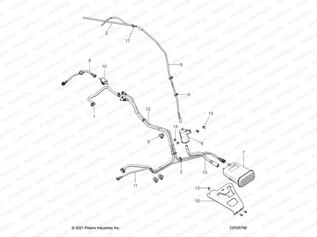 FUEL SYSTEMS | FUEL SYSTEMS, LINES, EVAP - Z22M4U92BP (C0705799)