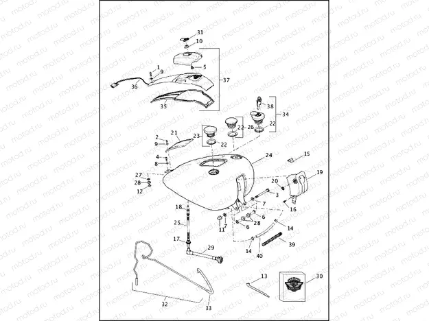FUEL TANK (1 OF 2)
