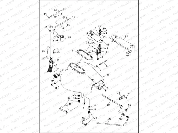 FUEL TANK AND PUMP - FUEL INJECTED - FLT (2 OF 2)
