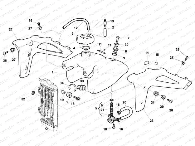 FUEL TANK - BODY