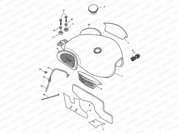 Fuel Tank & Fittings
