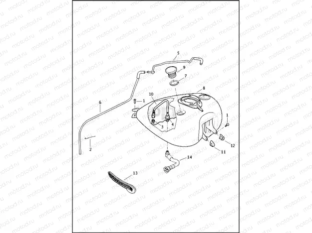 FUEL TANK - FLRT