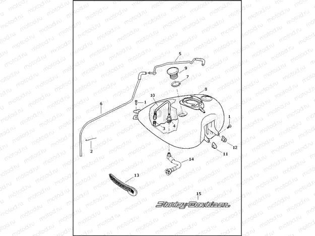 FUEL TANK - FLRT