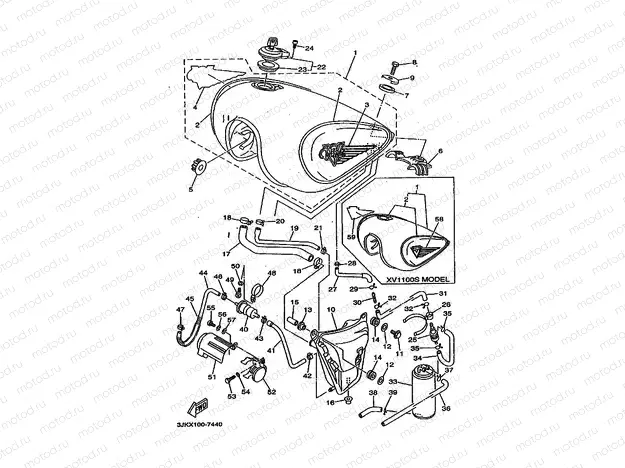 FUEL TANK (FOR CALIFORNIA)