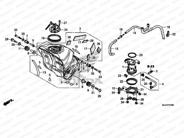 FUEL TANK / FUEL PUMP