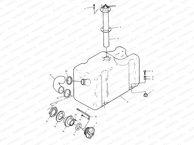 FUEL TANK - I994573 (4951395139a009) | FUEL TANK - I994573 (4951395139a009)