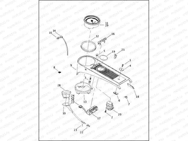 FUEL TANK INSTRUMENTS - FLHPI & FLHPEI