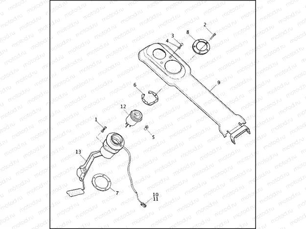 FUEL TANK INSTRUMENTS - FXD & FXDS-CON