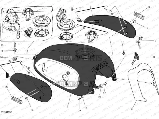 FUEL TANK [MOD:SCR800CR;XST:EUR,ROK,TWN]