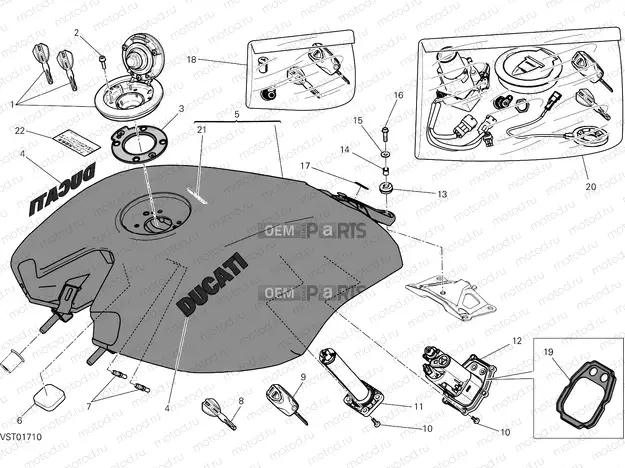 FUEL TANK [MOD:XDIAVEL;XST:JAP]