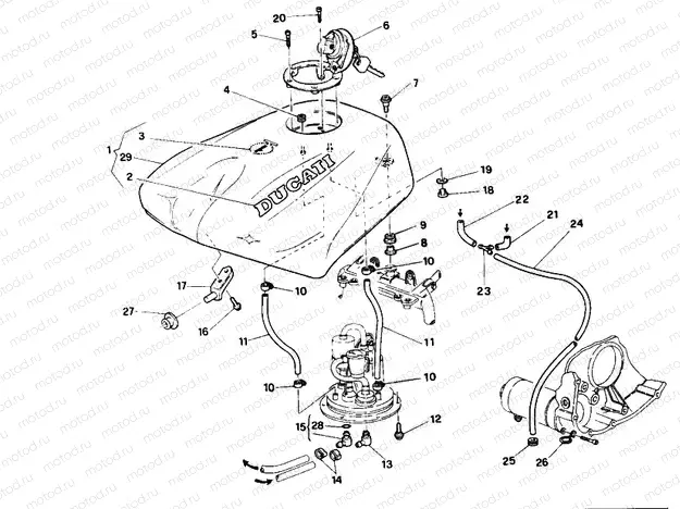 FUEL TANK » TANK/SEAT