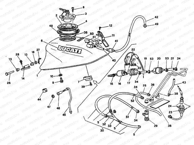 FUEL TANK » TANK/SEAT