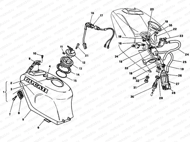 FUEL TANK » TANK/SEAT