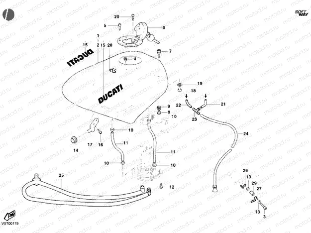 FUEL TANK » TANK/SEAT
