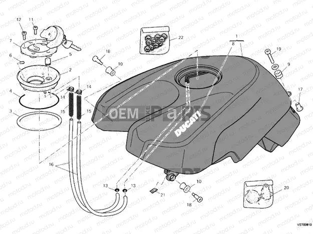 FUEL TANK » TANK/SEAT