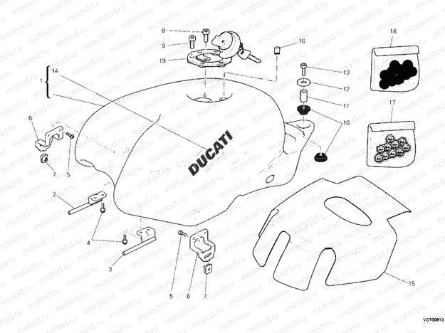 FUEL TANK » TANK/SEAT
