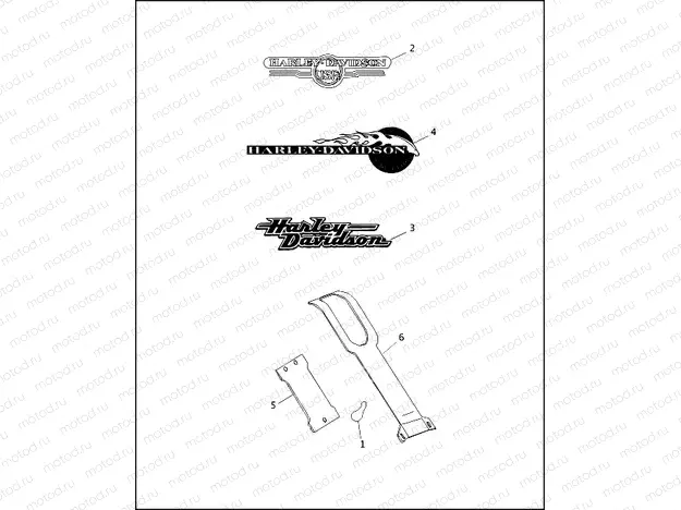 FUEL TANK TRIM - 1995