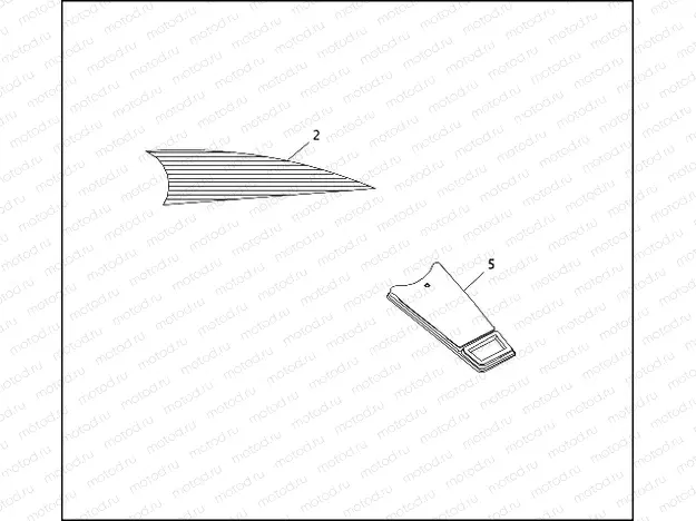 FUEL TANK TRIM