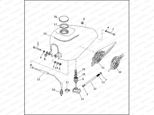 FUEL TANK & TRIM