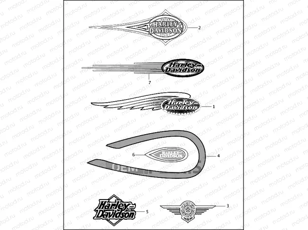 FUEL TANK TRIM