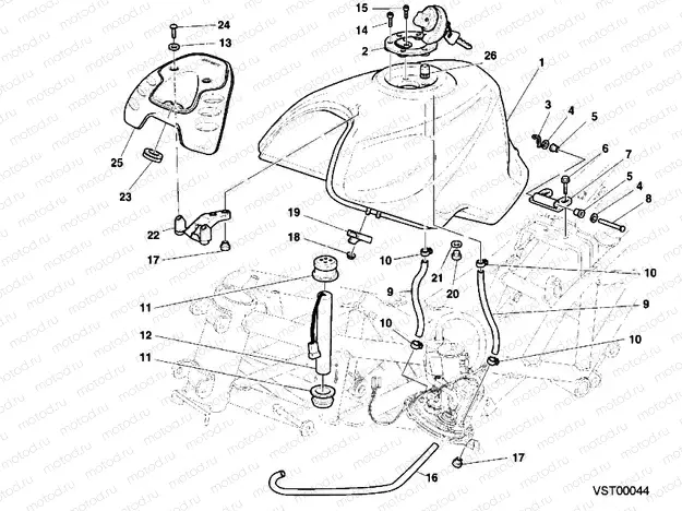 FUEL TANK USA » TANK/SEAT