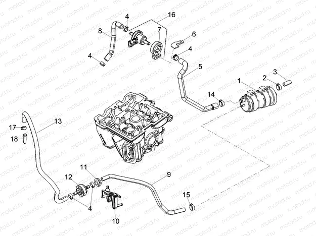 Fuel vapour recover system
