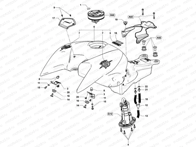 Fueltank Assembly