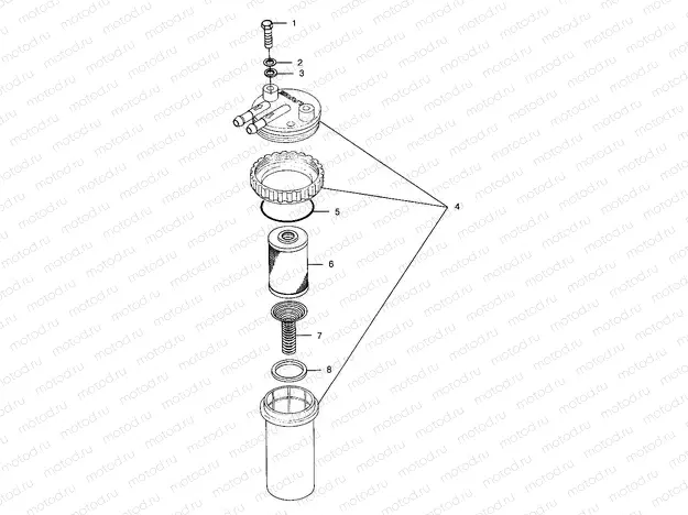 FUEL/WATER SEPARATOR - B984673 (4945164516c009) | FUEL/WATER SEPARATOR - B984673 (4945164516c009)