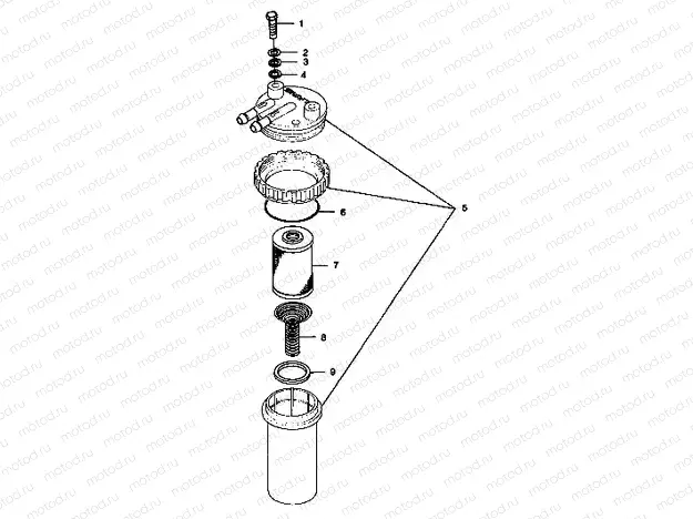 FUEL/WATER SEPARATOR - B984690 (4945114511c009) | FUEL/WATER SEPARATOR - B984690 (4945114511c009)