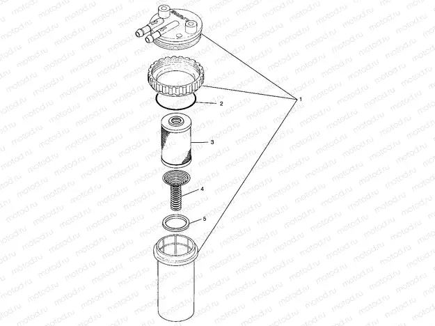 FUEL/WATER SEPARATOR - I984978 (4945834583c011) | FUEL/WATER SEPARATOR - I984978 (4945834583c011)