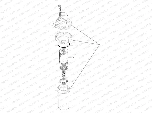 FUEL/WATER SEPARATOR - W004699I (4955765576C009) | FUEL/WATER SEPARATOR - W004699I (4955765576C009)