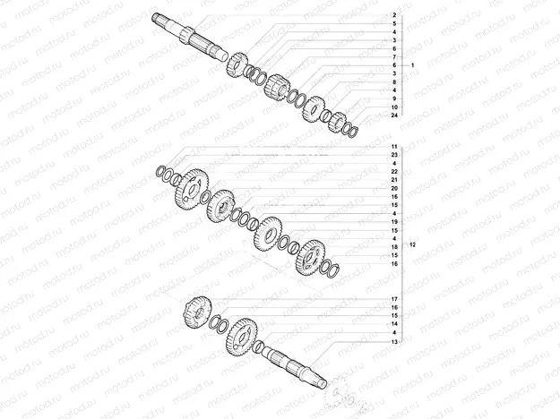 Gear Box Assembly