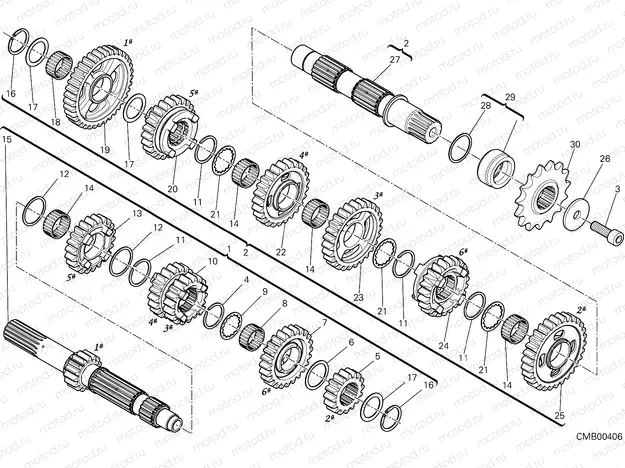 GEAR BOX [MOD:1299S]