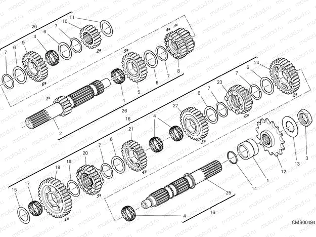 GEAR BOX [MOD:M 821]