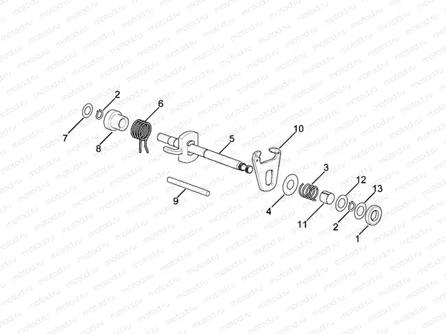 Gear box selector