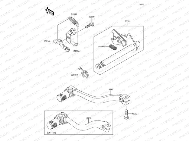 Gear Change Mechanism