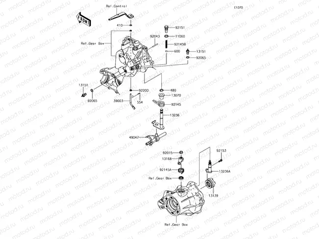 Gear Change Mechanism