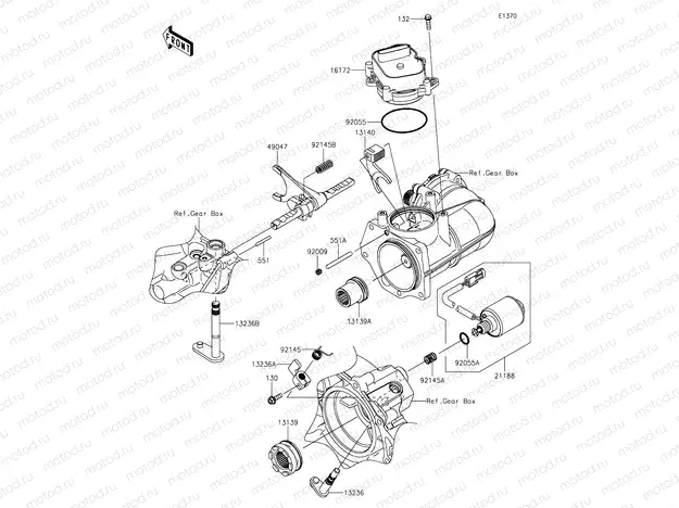 Gear Change Mechanism