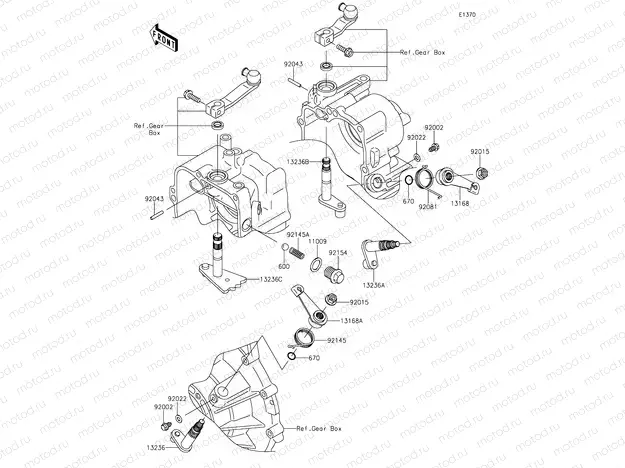 Gear Change Mechanism