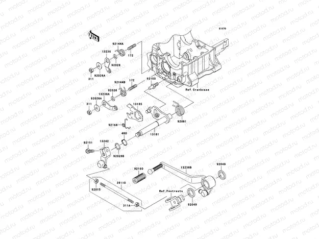 Gear Change Mechanism